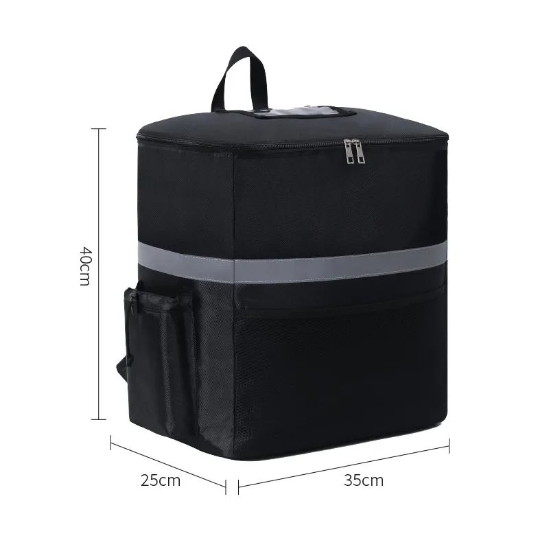 Large Capacity Thermal Bag Waterproof Insulated Picnic Lunch Container Outdoor Travel Camping Delivery Backpack Food Storage Bag