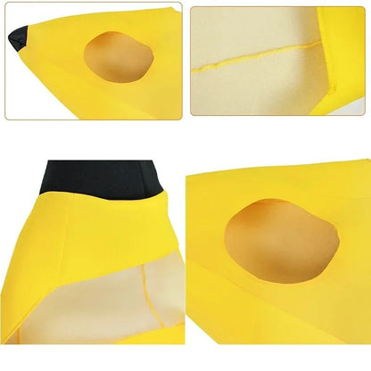 Halloween Carnival Clothing Banana Cosplay Funny Sexy Banana Costume Novelty Halloween Christmas Carnival Party Decorations