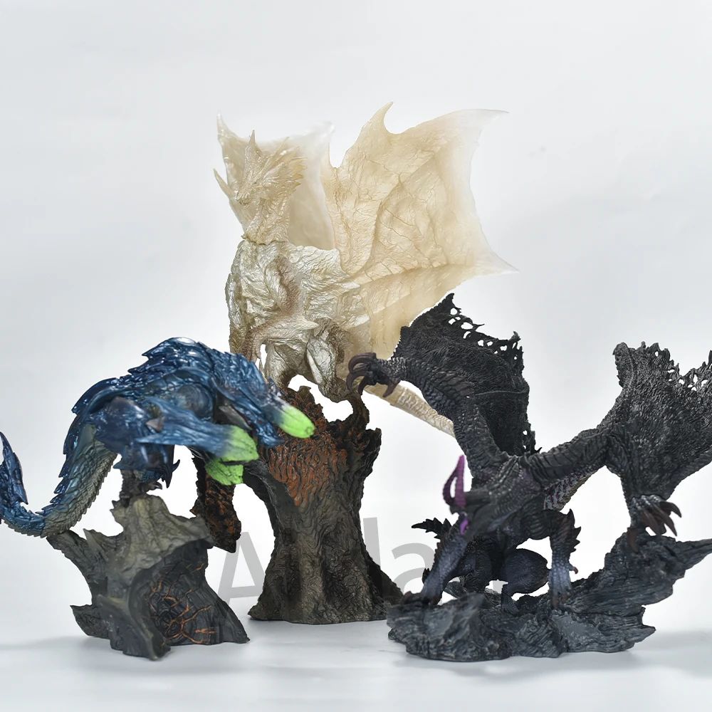 Aixlan Monster Hunter Jogo Dragão Figura Gore Magala Kushala Daora PVC Action Figure Anime Presente de Natal Figura Colecionável