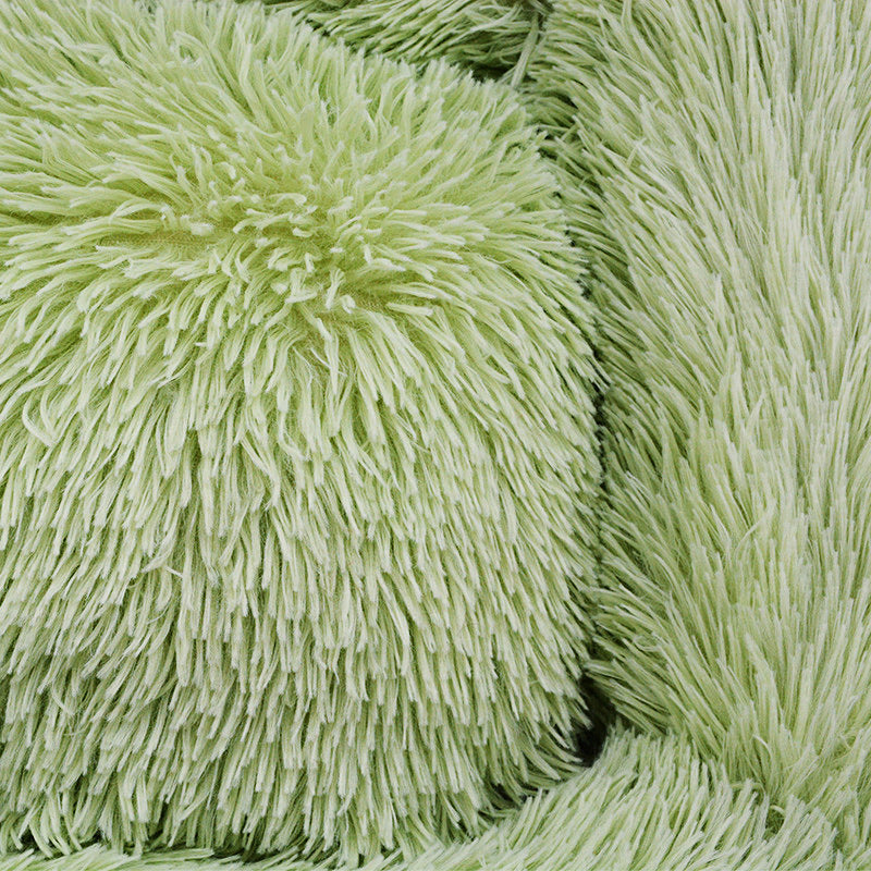 Camas de Inverno Retangulares P M G GG para Cães Lavável Pelúcia Macia Cama de Gato Colchonete Almofada para Pet Canil Grande Médio camas para perro