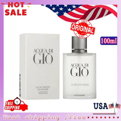 Men's Perfume 100ml, Long-lasting Freshness, Awakens Your Daily Charm | Essential for Commuting, Business, and Social Dating