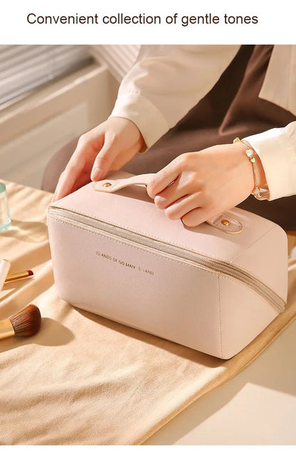 Makeup Organizer Female Toiletry Kit Bag Make Up Case Storage Bags Pouch Luxury Lady Box Portable Zip Cosmetic Bag for Travel