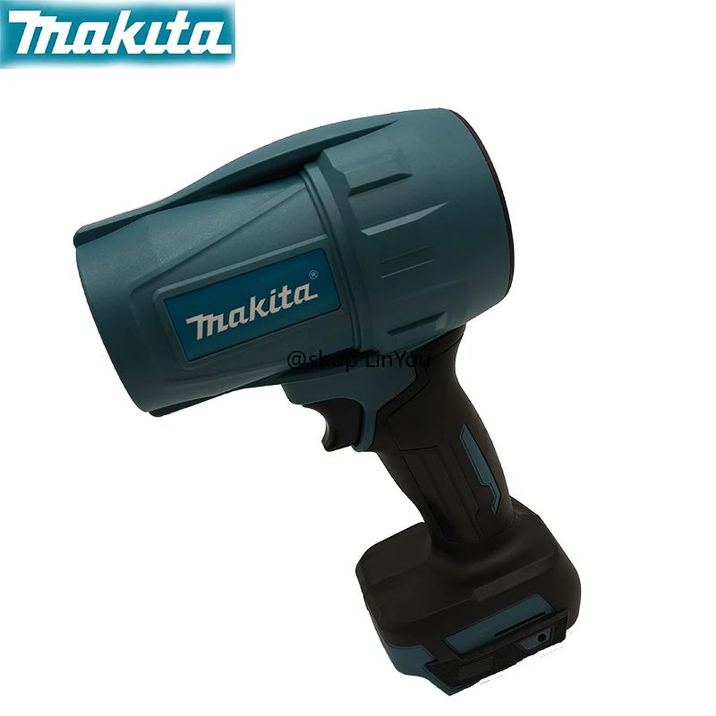 Soprador Violento Turbo Jet Fan Makita 30000RPM 18V, Limpador de Ar Elétrico, Ferramenta de Limpeza Automotiva Recarregável com Velocidade de Vento Turbo
