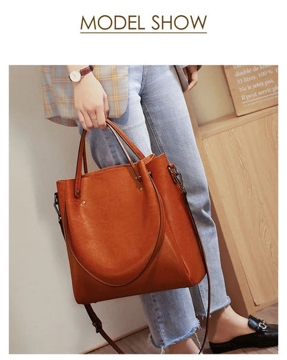 Women's Cow Genuine Leather Handbags Lady Vintage Retro Cowhide shoulder Bag Ladies Luxury large capacity multiple Pockets Lady