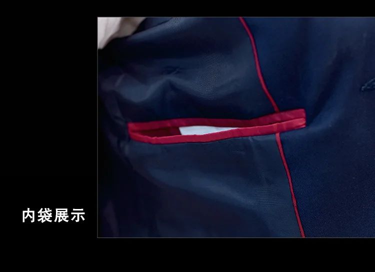 2024 Spring New Men's Stand Collar Casual Suit Jackets Youth Fashion Solid Color Stitching Three Button Mens Blazer Coats