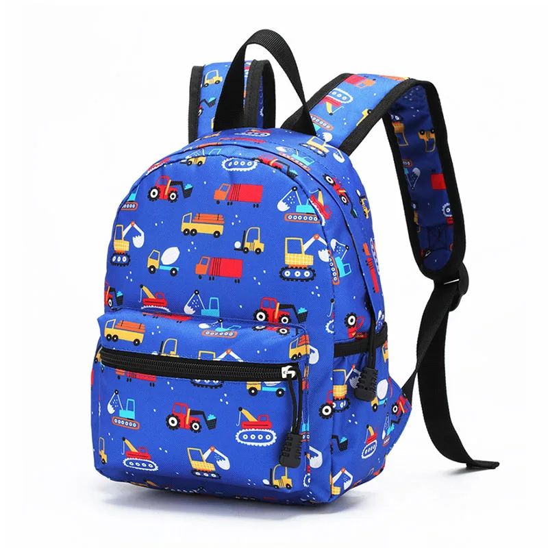Children's Adjustable Shoulder Backpack Jurassic Cartoon Bags Boys Girls Student Large Capacity Backpacks Kids School Travel Bag