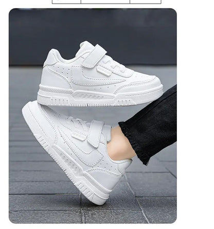 Spring and Autumn Running Sneakers for Kids Non-slip Shoes for Boys Sneakers Leather Kids Tennis Hugh Fashion Mesh Kids Shoes