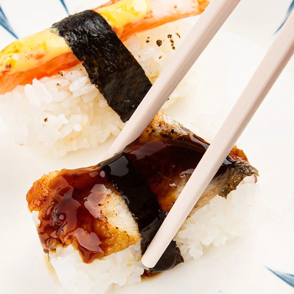 5 Pares de Hashis Sakura Âmbar Pétalas de Flor de Cerejeira Novo Padrão Antiderrapante Pauzinho de Sushi Hashis Ecológicos para Alimentos