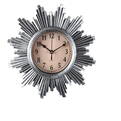 Retro home wall decoration clock font clear wall clock travel time accurate border three-dimensional hanging quartz clock