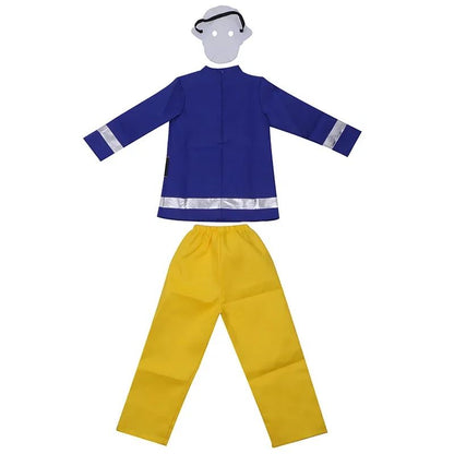 2025 Halloween Déguisement de Sam le Pompier pour Enfant, Petite Tenue de Sauvetage, Costume de Cosplay d'Halloween