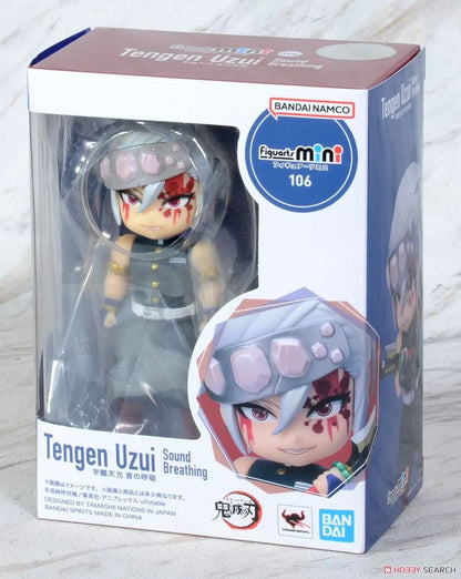 Em Estoque Original Bandai Figuarts Mini Demon Slayer Blade Fornalha Porta Anime Figura Q Versão Bonito Modelo Brinquedos