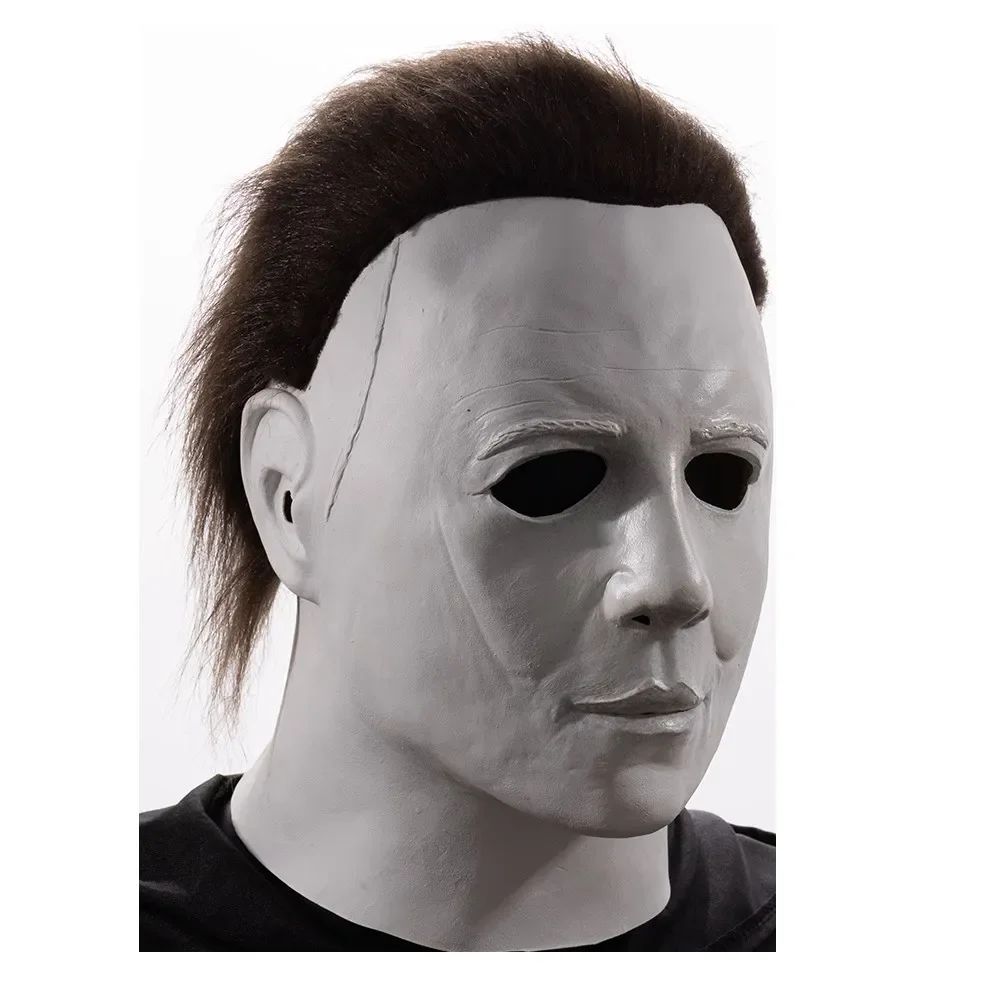 Halloween Cosplay Michael Myers Mask 1978 Latex Mask Realistic Horror Mask Scary Cosplay Mask Carnival Masquerade Party Props