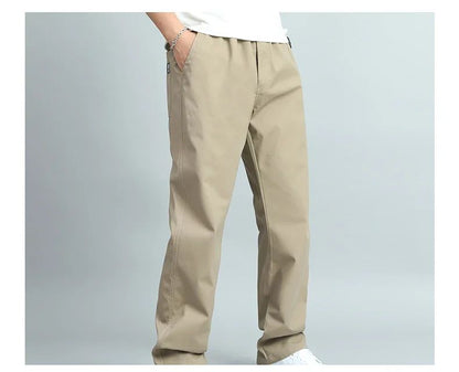 Calça Masculina Casual Plus Size 6GG Algodão Folgada Comprida Calça Esporte Elástico Cordão Moletom Masculina Calça Jogger Masculina Outono
