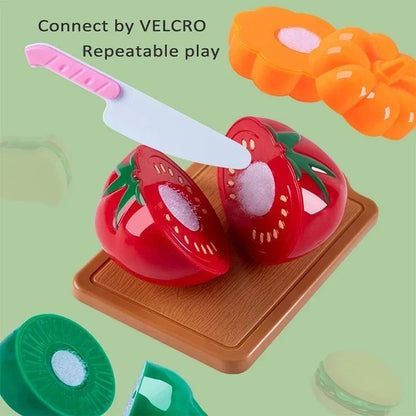 Brinquedos Infantis de Faz de Conta Cozinha Vermelha Brinquedos de Simulação de Alimentos Cozinhando Brinquedos Interativos Educacionais de Casa para Meninas Meninos