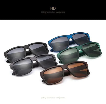 2025 Luxury Brand Polarized Sunglasses Men High-End Outdoor Glasses Fashion Square Driving Eyewear Travel Sun Glasses UV400