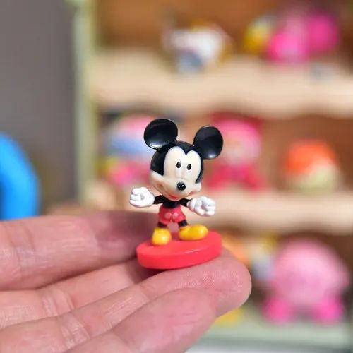 Disney Steamboat Willie Mickey Mouse Anime Figure Model Toys Cake Desktop Decoration Collectible Dolls Toys Gifts for Children