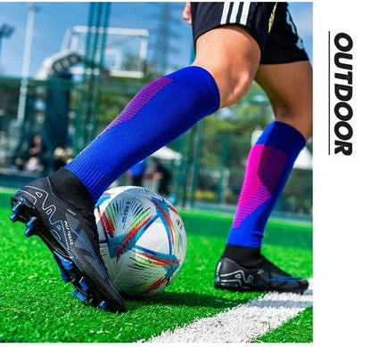 Men Football Shoes TF/FG Society Cleats Indoor Soccer Shoes Professional Football Field Boots Fast Unisex Sneaker Top Quality