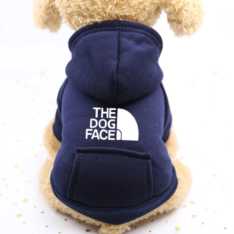 Suéter de outono e inverno com bolso cowboy, roupas de duas pernas, estilo esportivo, para cães e gatos, suprimentos para animais de estimação