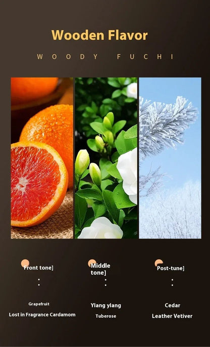 50ML Woody Men Perfume Spray Flirting Pheromone Long Lasting Irresistible Floral Vibrant Light Fragrance Gentleman Brand Perfume