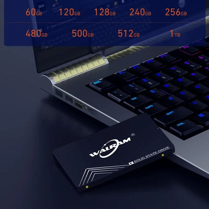 WALRAM 2.5 SATA 3 SSD 1 TB 2TB 120GB HDD 256GB 240GB 128GB Disco Rígido 480GB 500GB 512GB SSD 1TB Desktop Laptop Unidade de Estado Sólido