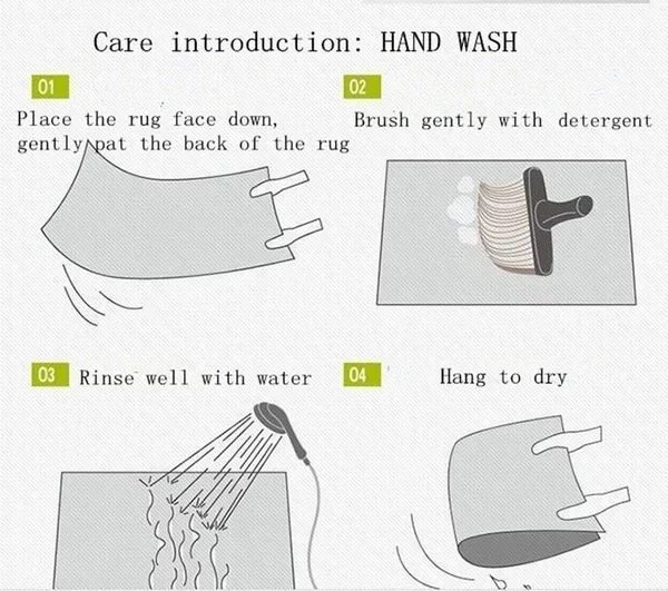 Modern Minimalism Bedroom Fluffy Carpet Area Carpets Living Room Children Girl Room Soft Rug Non-Slip Washable Mat