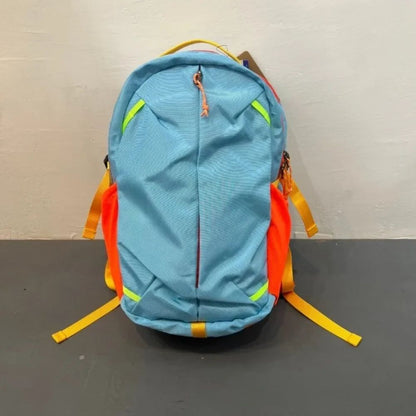 New men's and women's sports contrasting color backpacks, outdoor hiking and leisure travel backpacks, sports hiking bag