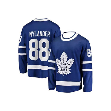Toronto Ice Hockey Maple Leaf No.34 Long Sleeve T-shirt Men's Sport Training Jersey Breathable Casual Women Tee Kids Clothing