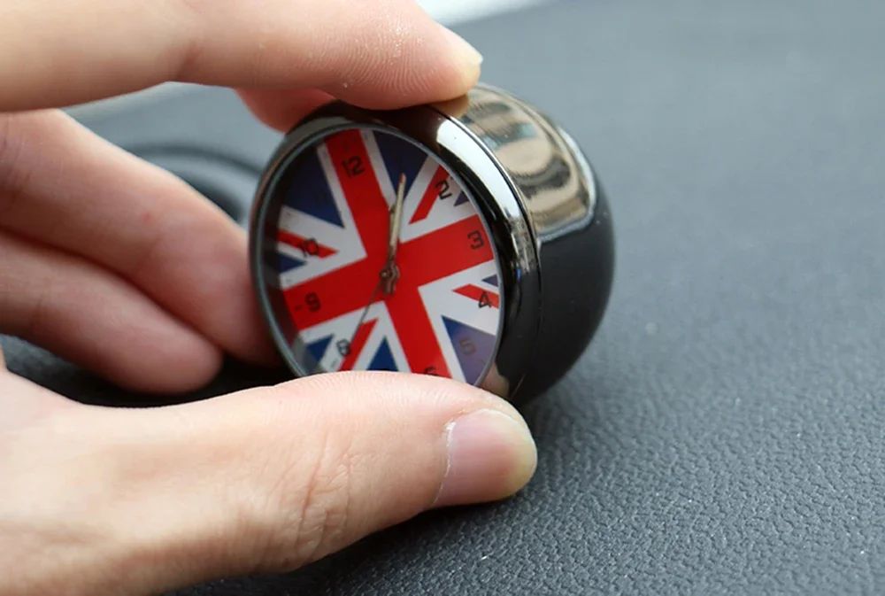 Car Styling Clock Ornament Watch Interior Decoration For Mini Cooper One S JCW R53 R55 R56 R60 R61 F54 F55 F60 Car Accessories
