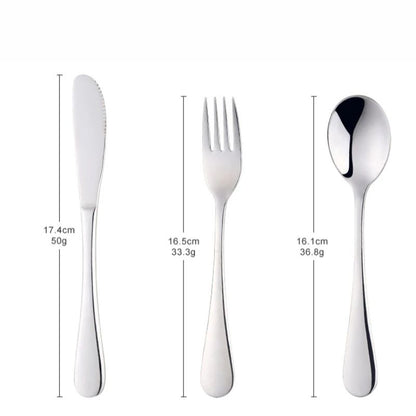 Creative Kids Stainless Steel Knife Fork and Spoon Set Home Steak Knife  Coffee Spoon, Stirring Spoon