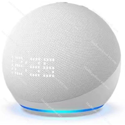 Novo Echo Dot (5ª Geração, Lançado) com Relógio | Smart Speaker com Relógio e Alexa