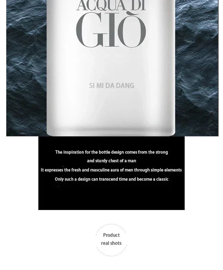 Men's Perfume 100ml, Long-lasting Freshness, Awakens Your Daily Charm | Essential for Commuting, Business, and Social Dating