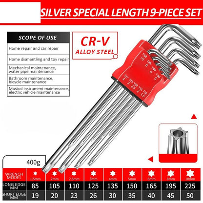 Allen Key Set?Allen Hex Wrench Screwdriver Set With Sleev Universal Torque Long Metric,for Motorcycles, Bicycles