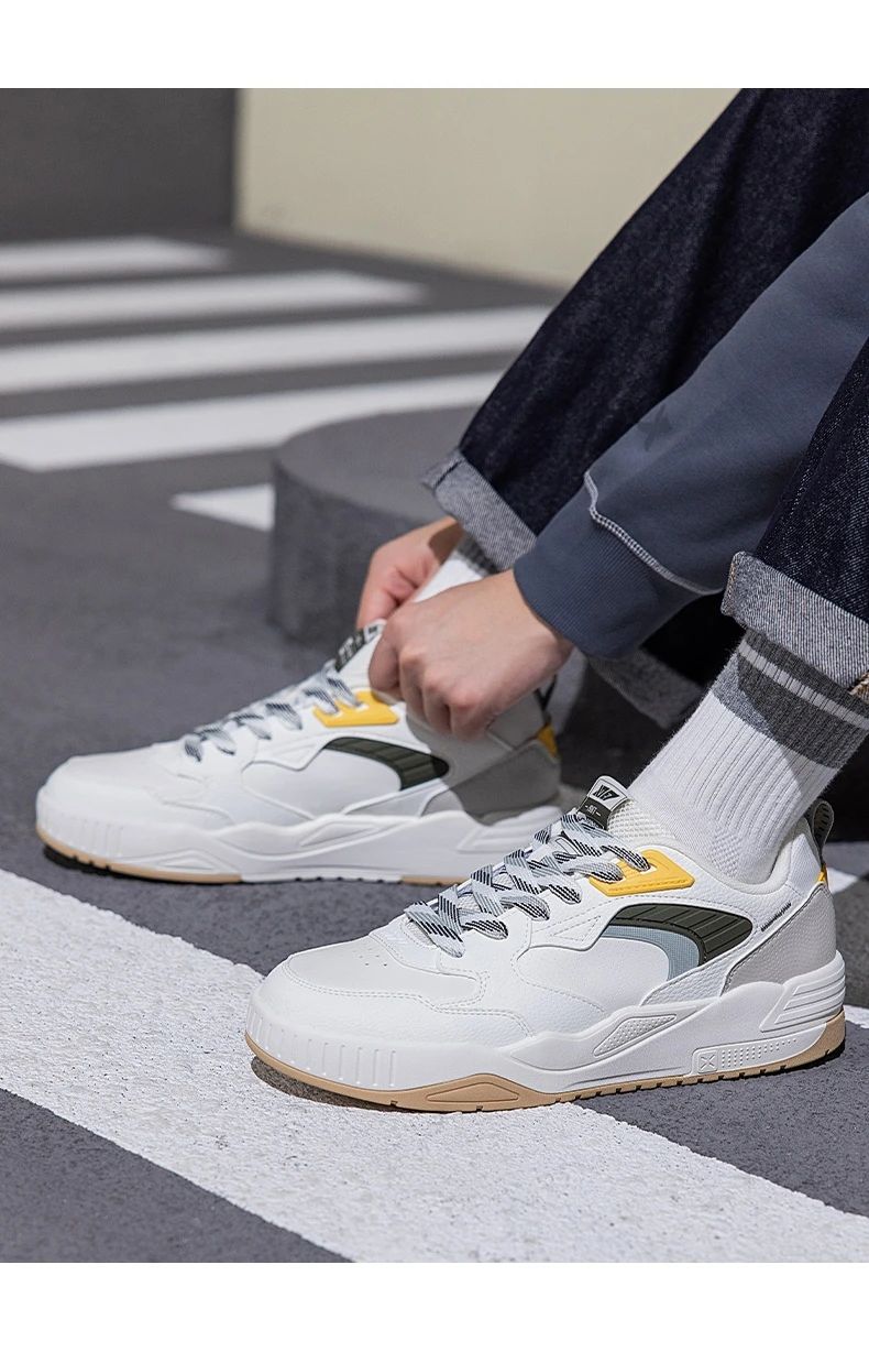 Xtep Qilang Lite Skateboarding Shoes For Men 2025 Summer Comfortable Versatile Casual Shoes Low-top Sports Shoes 976319310041