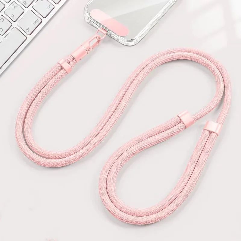 Alça Ajustável para Celular Cordão para Celular a Tiracolo Cordões de Pescoço com Patch para iPhone Corda de Suspensão para Celular
