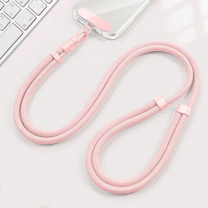 Alça Ajustável para Celular Cordão para Celular a Tiracolo Cordões de Pescoço com Patch para iPhone Corda de Suspensão para Celular