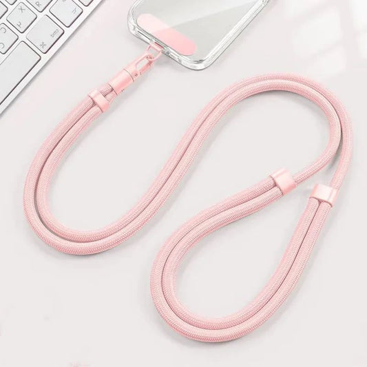 Alça Ajustável para Celular Cordão para Celular a Tiracolo Cordões de Pescoço com Patch para iPhone Corda de Suspensão para Celular