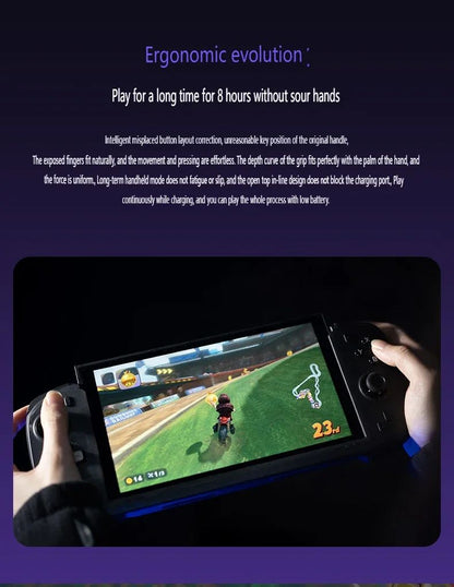 Abxylute N6 Game Controller for Switch 2 Wired Gamepad Integrated Direct Plug in Handle Native Protocol Joycon Vibration Custom