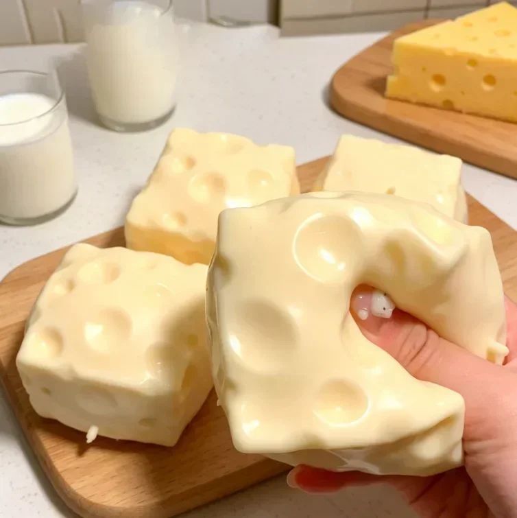 HOT Schylling pizza Sensory Fidget Cube Stress Relief Squishy Cube Anti-Anxiety Squeeze Toy For Focus ADHD Population