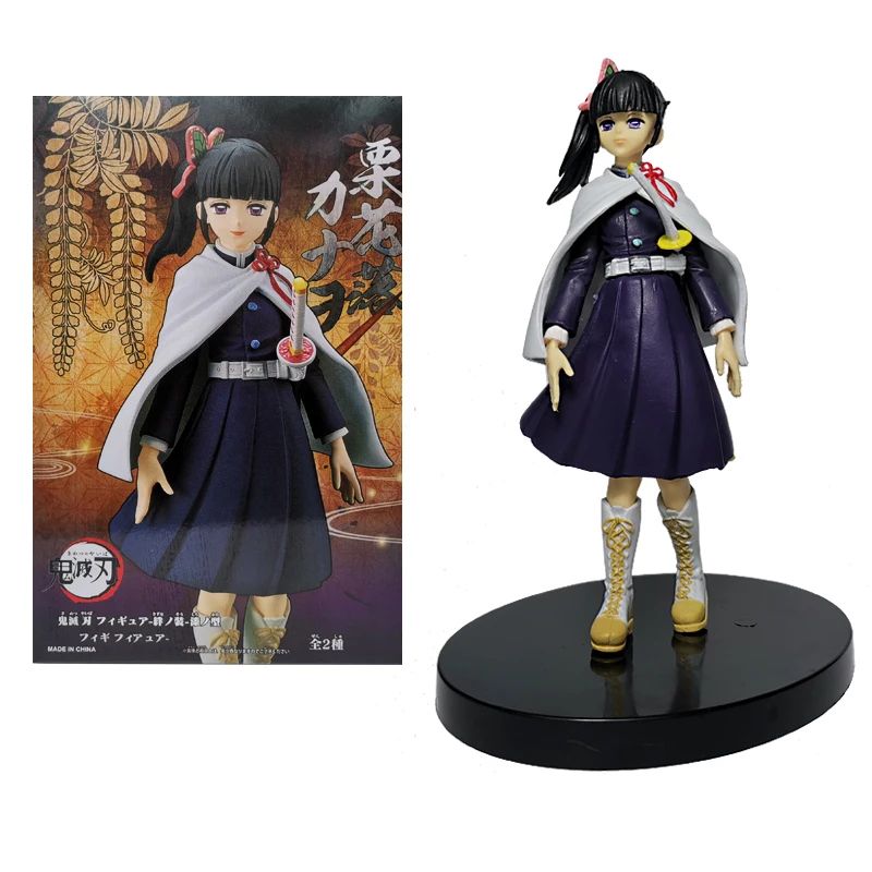 Boneco de Anime Demon Slayer Kimetsu No Yaiba Tanjiro Nezuko Zenitsu Figurine Inosuke Guerreiro Bonecos de Ação Colecionáveis Brinquedo Modelo