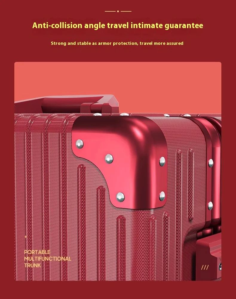 Suitcase Travel Suitcase Fashion Enterprise Suitcase Compact 20-28-inch Lightweight Carrier Roller Suitcase Makeup Box Set