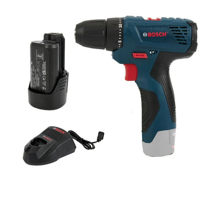 Furadeira/Parafusadeira Bosch Profissional GSR120-LI 12V Sem Fio Multifunções para Casa e Bricolagem Ferramentas Elétricas