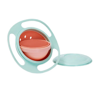 360 Degree Rotating Anti Overflow Feeding Tray Baby Training Rotating Balance Toy Children's Rotating Balance Bowl