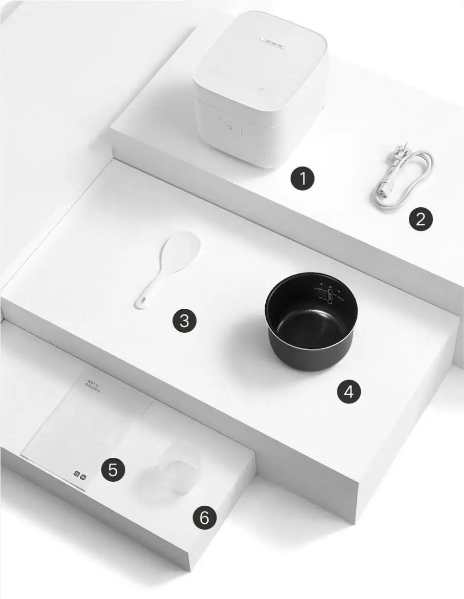 Xiaomi Mijia Smart Rice Cooker Mini 2 Electric Cooking Pot 1.5L Multicooker 220V for Kitchen with Non Stick Home Appliance