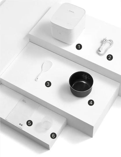 Xiaomi Mijia Smart Rice Cooker Mini 2 Electric Cooking Pot 1.5L Multicooker 220V for Kitchen with Non Stick Home Appliance