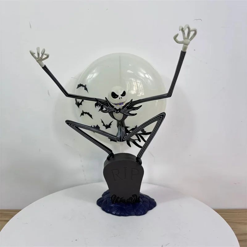 Disney The Nightmare Before Christmas Anime Figure Jack Skellington Model Desktop ornaments Halloween Room Decoration Toy Gifts