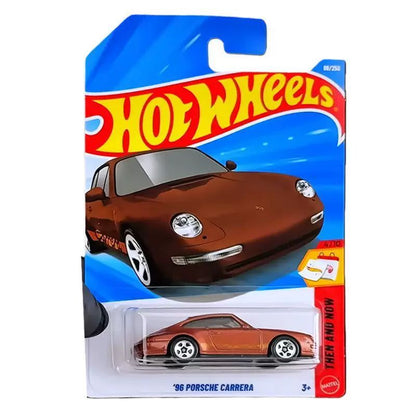 2026 D Novo Genuíno Hot Wheels Carro de Liga F1 McLaren Ferrari Optimus Prime Bugatti Brinquedo Modelo de Carro Enfeite Presentes de Aniversário para Meninos