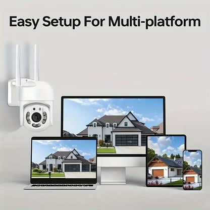 kuohao 4MP Speed Dome Auto Tracking PTZ Camera Smart Home Outdoor Wireless WIFI Camera Surveillance Monitor