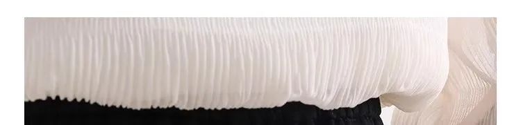 Plus Size High-waisted Slimming Black Draped Skirt Medium-length Umbrella Skirt For Women Thinning A- line Body Shaper