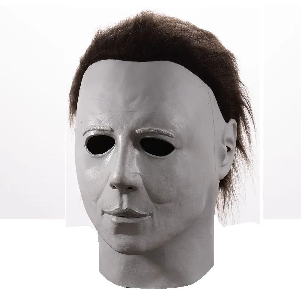 Halloween Cosplay Michael Myers Mask 1978 Latex Mask Realistic Horror Mask Scary Cosplay Mask Carnival Masquerade Party Props