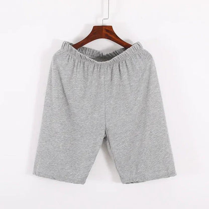 Summer Mens Lounge Pants Cotton Pajama Shorts Comfortable Male Clothes Sleepwear Thin Casual Sports Breeches 2024